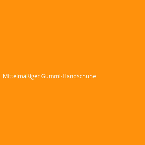 Mittelm&auml;&szlig;iger Gummi-Handschuhe