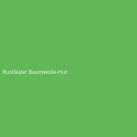 Rustikaler Baumwolle-Hut