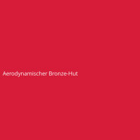 Aerodynamischer Bronze-Hut